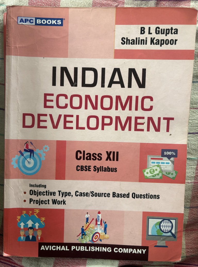 Indian Economic Development Class12th CBSE