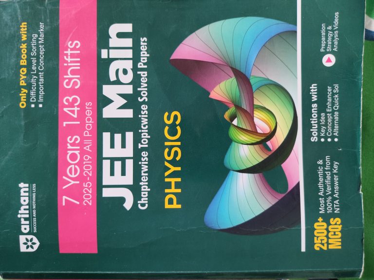 JEE Main Physics PYQS