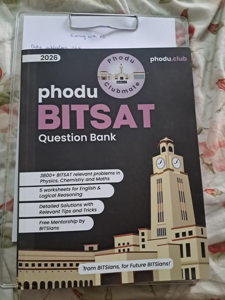 Phodu club bitsat question bank