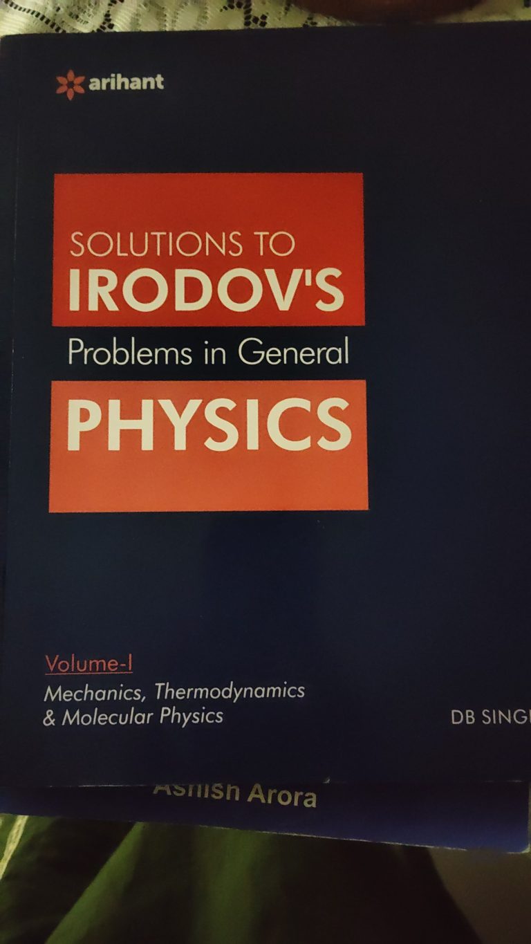 Jee physics galaxy, irodov’s physics v1,2