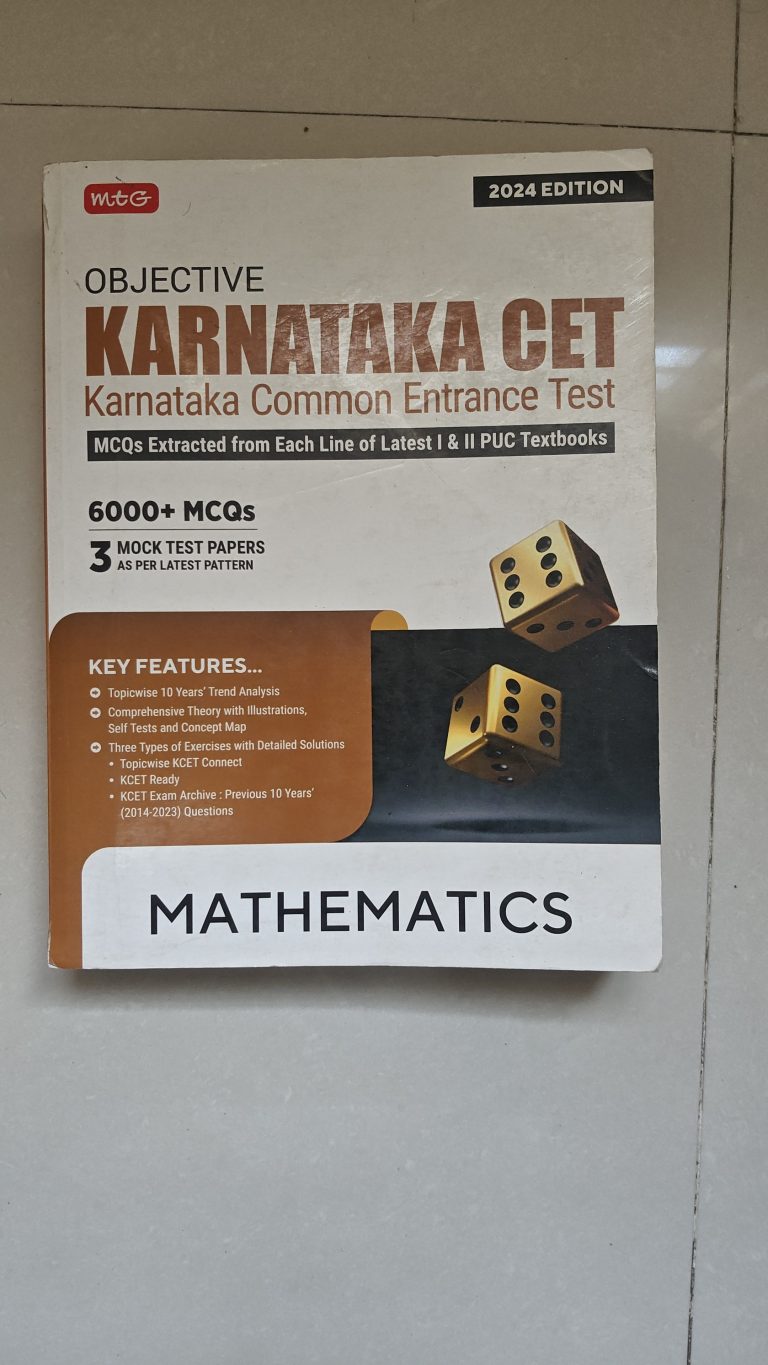 Mtg Maths Kcet Mcqs