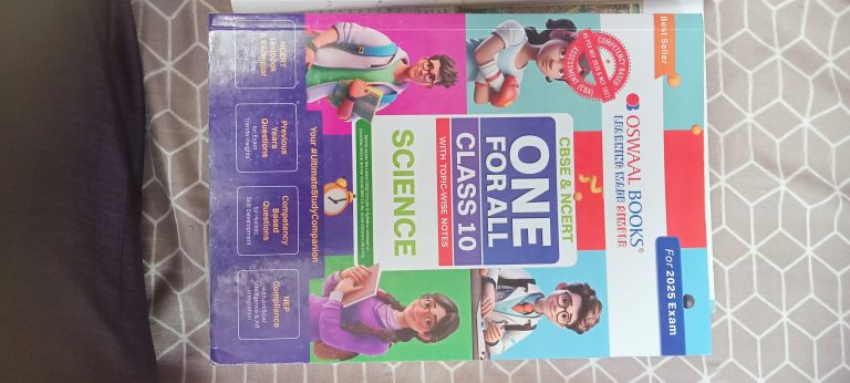 Oswaal One For All Class 10 Science (CBSE & NCERT)