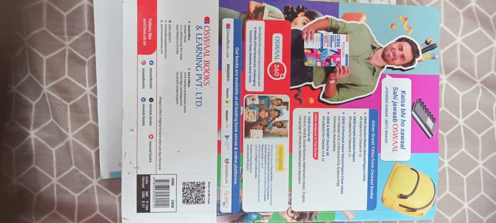 Oswaal One For All Class 10 Science (CBSE & NCERT) photo 2