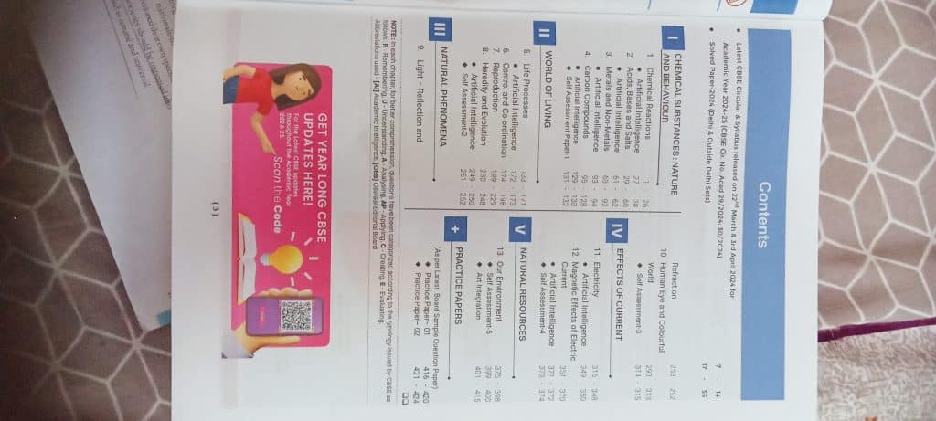 Oswaal One For All Class 10 Science (CBSE & NCERT) photo 3