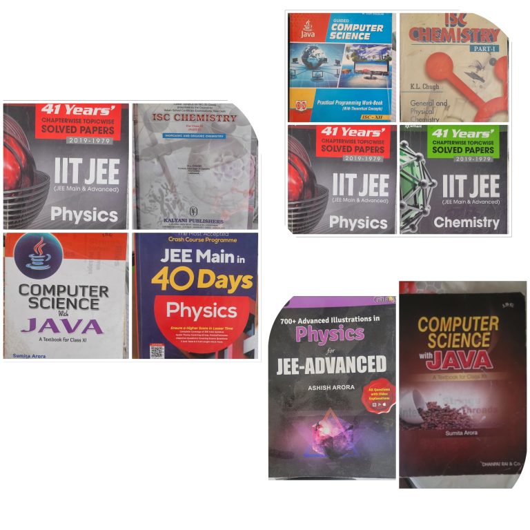 Books for IIT mains and advans preparation