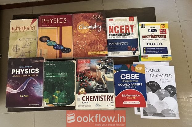 Complete Class 12 CBSE Science PCM Book Set + FREE