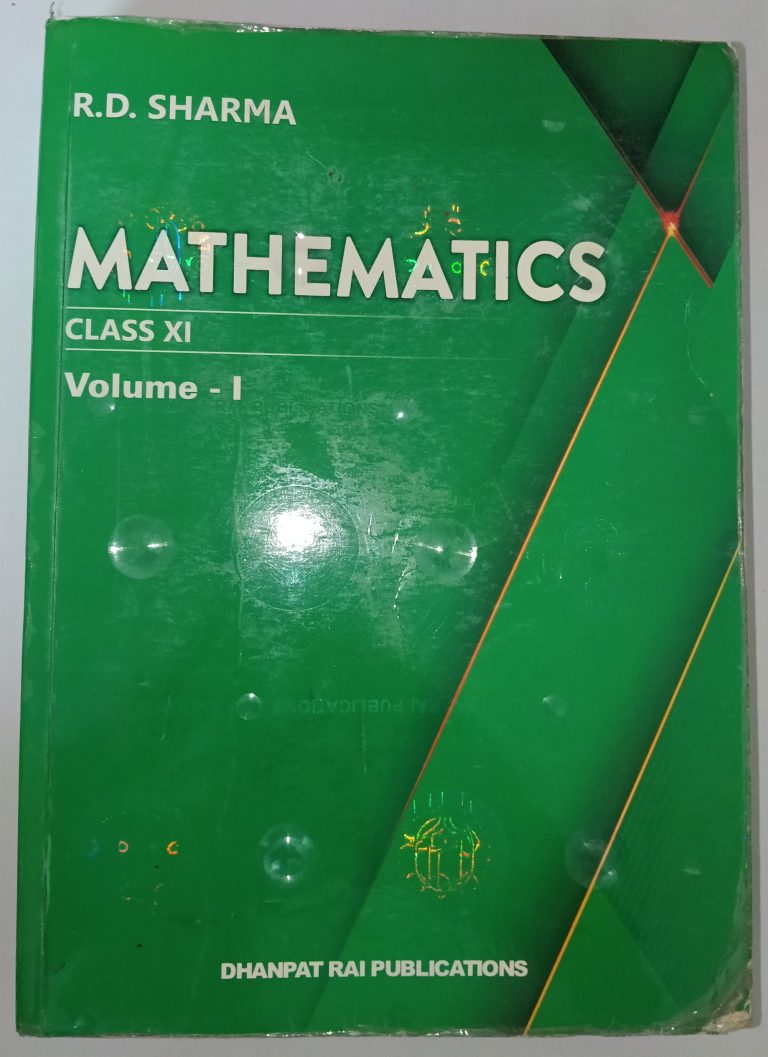 R.D.Sharma Vol.1 and Vol.2