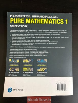 PEARSON EDEXCEL IAL PURE MATHEMATICS 1 BOOK