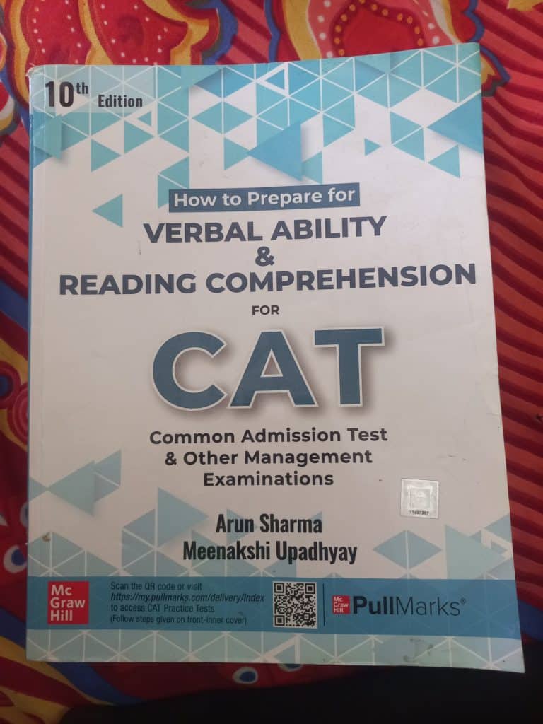 Verbal ability & reading comprehension for cat