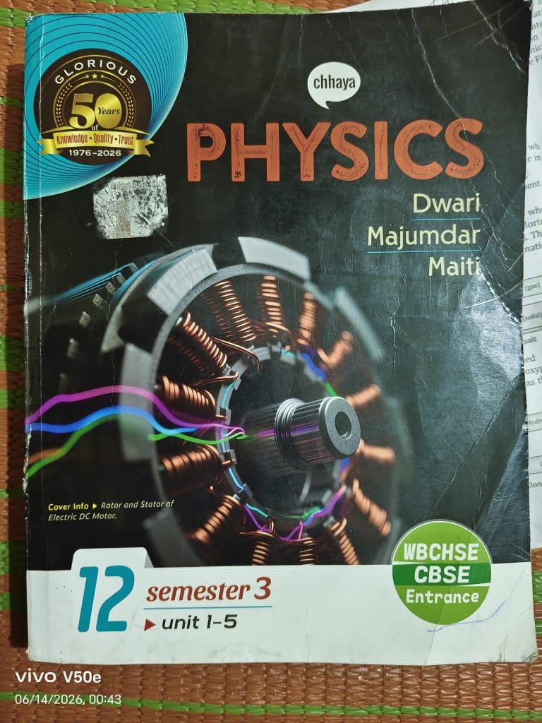 Chaya Physics Class XII Part 1 & 2 2026-27 (Eng)