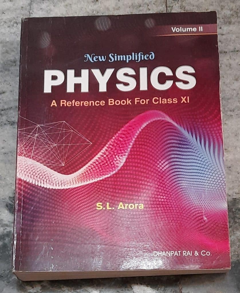 S.L. Arora Physics for class 11 volume 1 and 2 photo 3