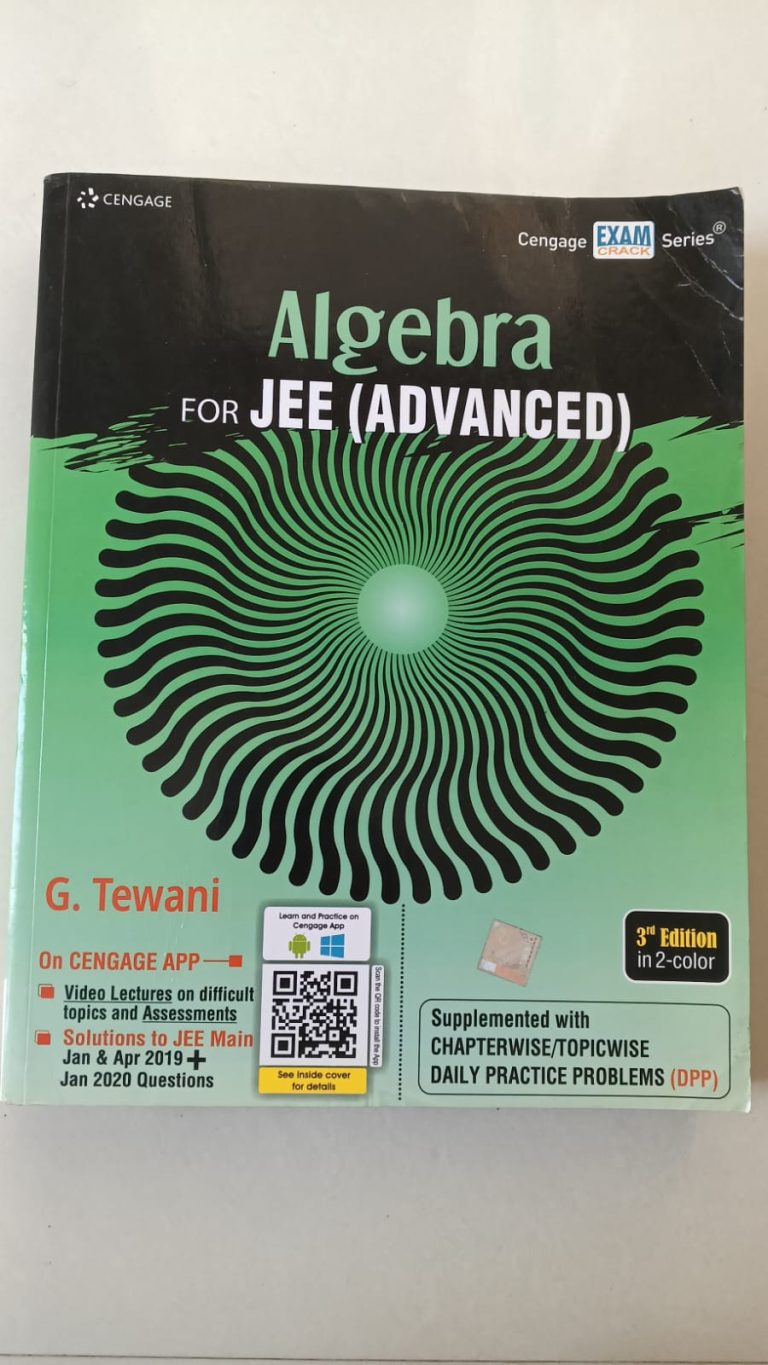 Algebra for jee main and Adv
