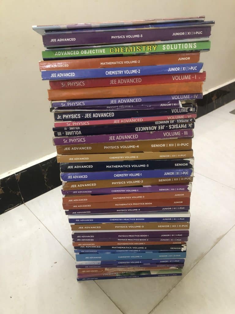 Narayana set of all 40 books 11th & 12th