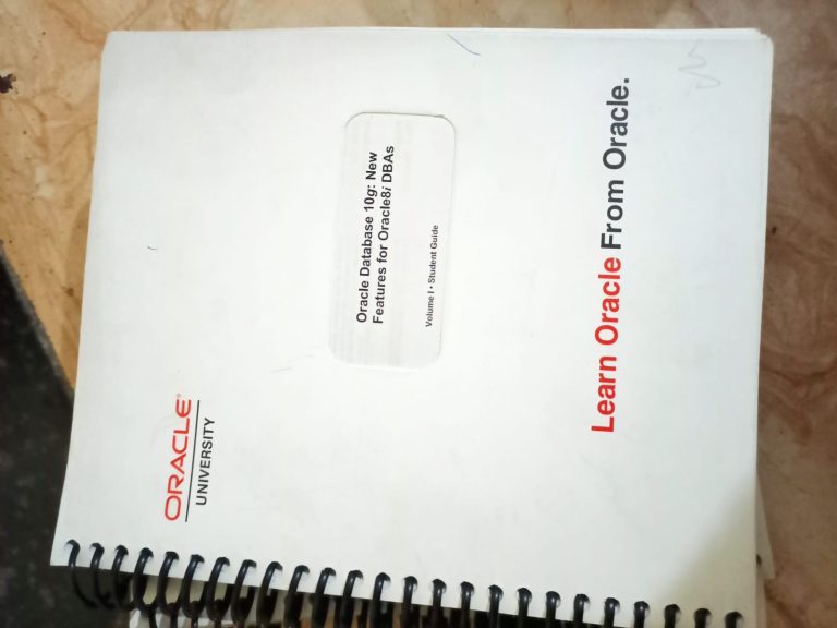 Oracle Database 10g Student Guide Set (Volume I, I
