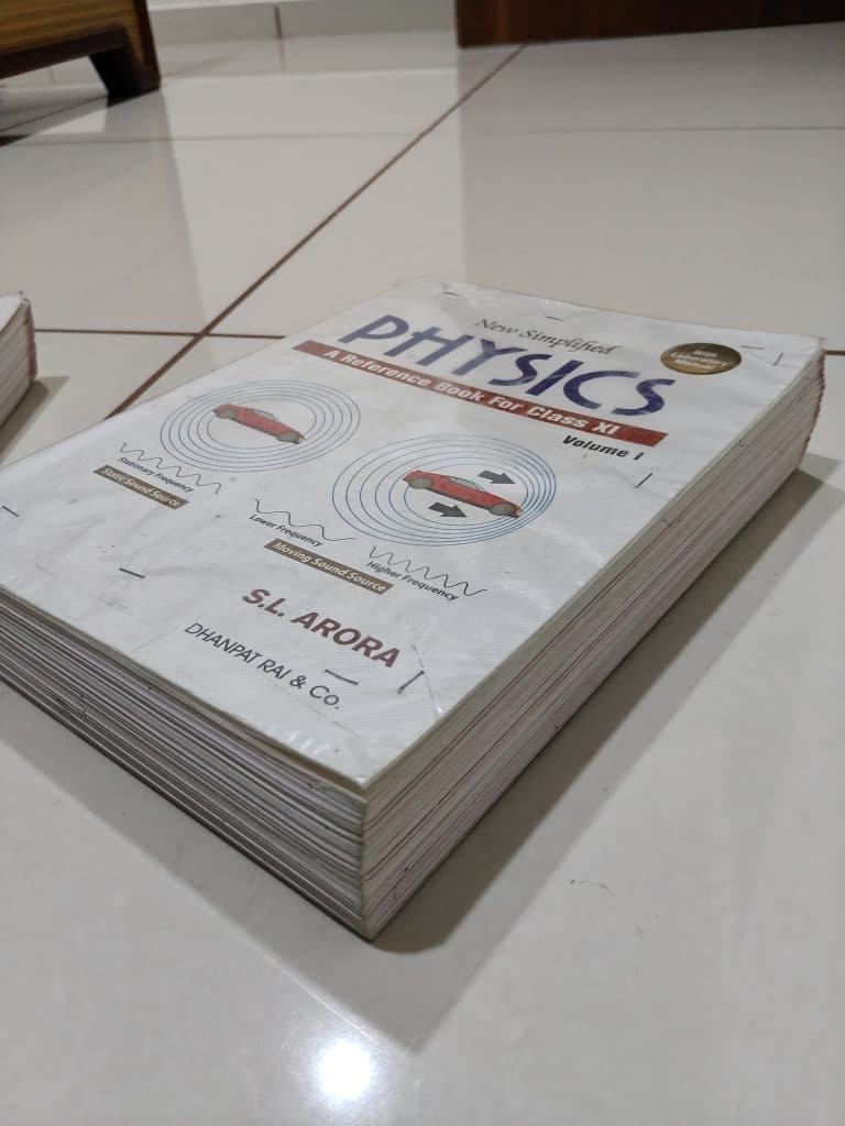 S.L. Arora Physics Class 11 Volume 1 & 2