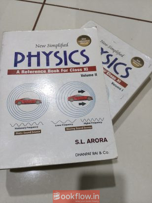 S.L. Arora Physics Class 11 Volume 1 & 2