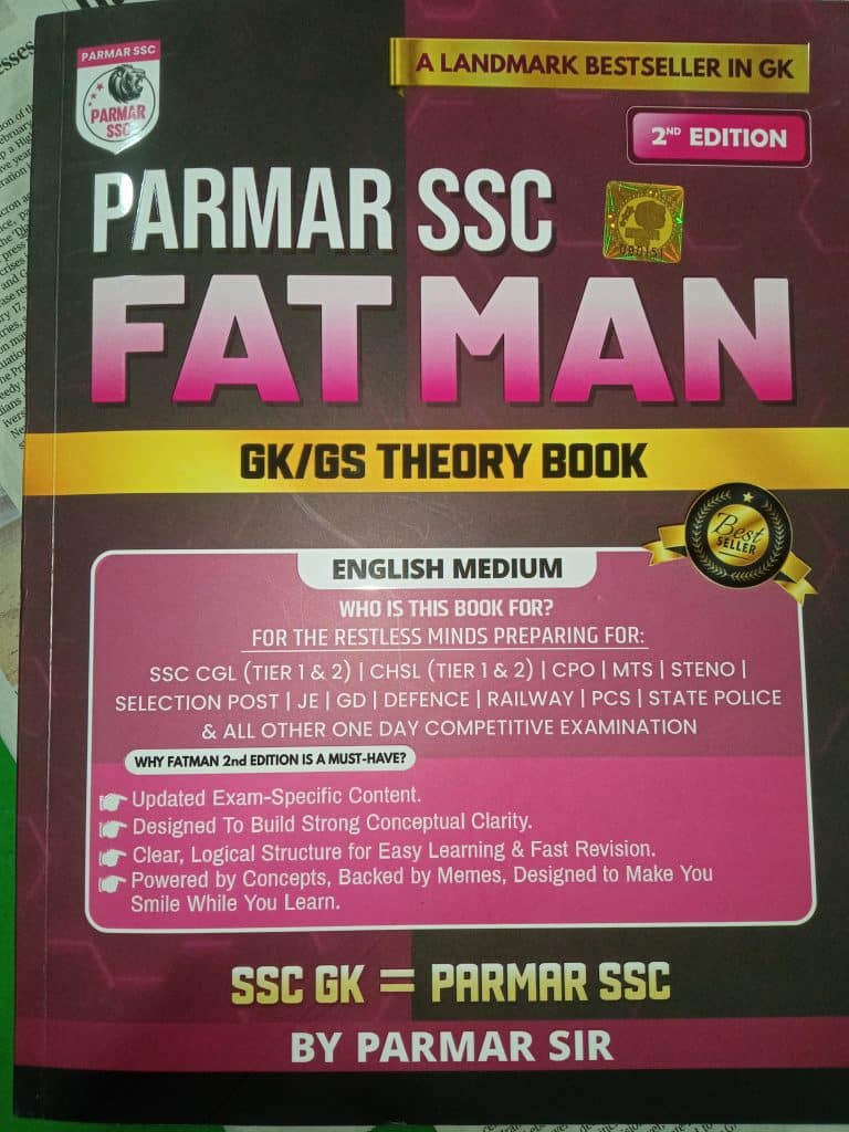 Latest Edition of PARMAR SSC FATMAN