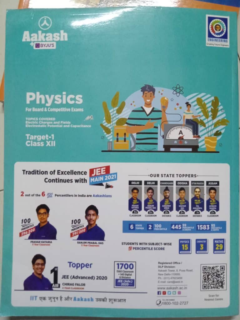 Aakash jee module (36 target books +11 books)