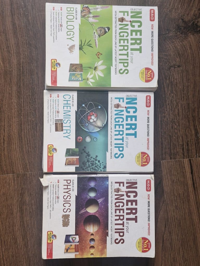 NCERT Fingertips (All 3 Physics Chemistry Biology)