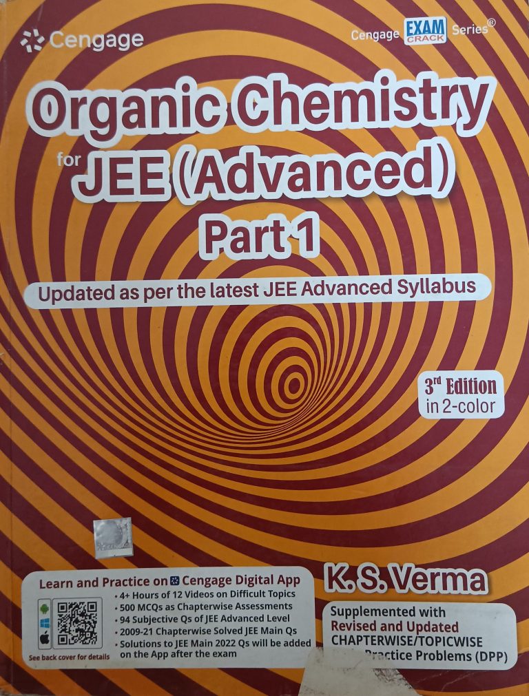 Organic Chemistry Part 1 for JEE Advanced