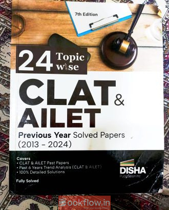 CLAT & AILET PREVIOUS YEAR SOLVED PAPERS 2013-2024