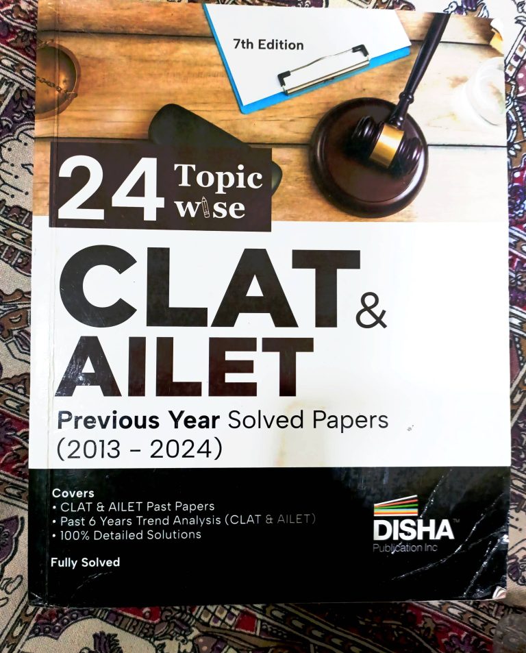 CLAT & Ailet Previous Year Solved Papers 2013-2024