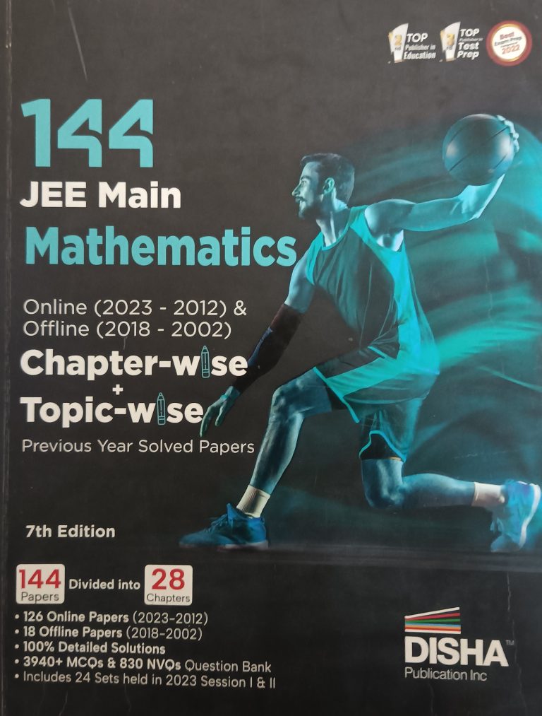 144 Solved Papers JEE Main Maths