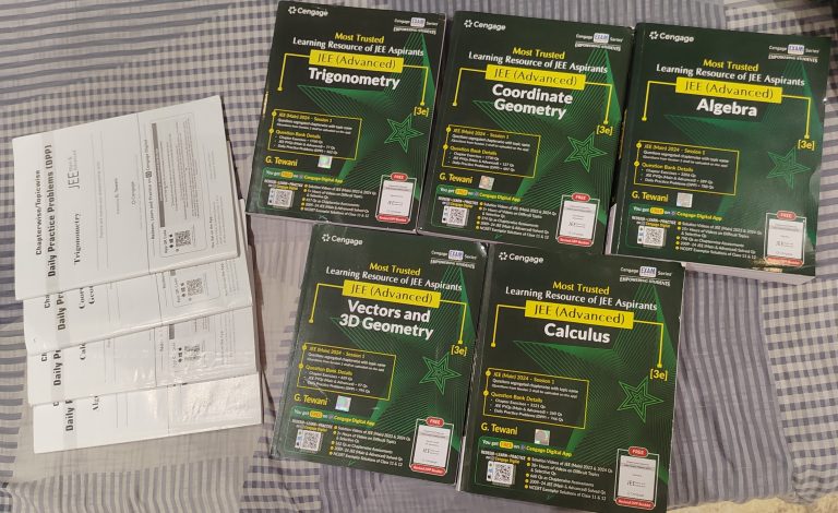 Cengage JEE Advanced Maths(Set of 5)