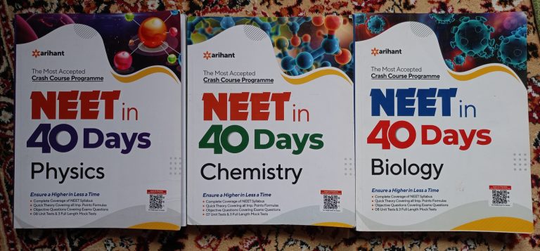 NEET in 40 Days – Physics Chemistry Biology