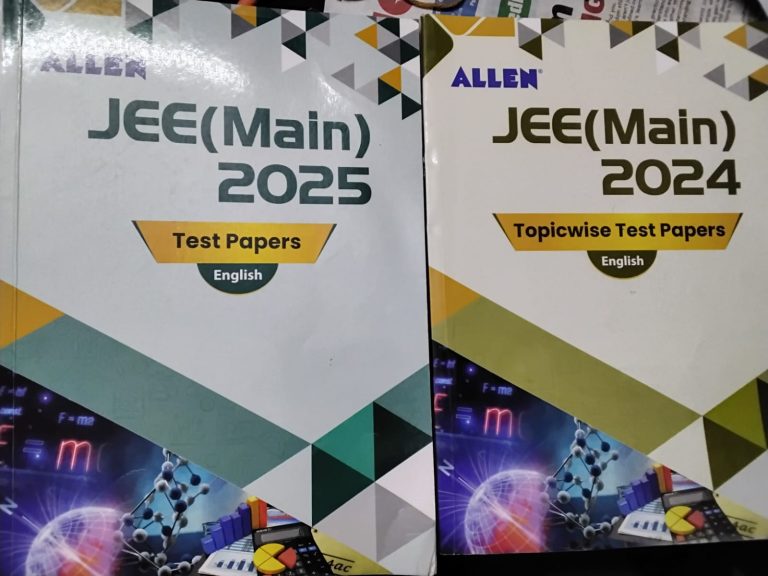 Allen JEE Main PYQs – 2024 Topicwise & 2025 Paperw