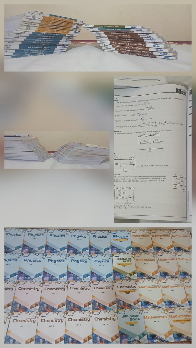 ALLEN JEE Main + Advanced Modules (2025 Edition)