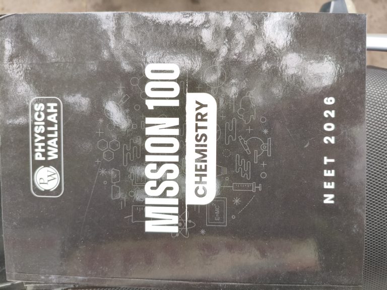 Mission 100 Physics, chemistry, bio. PW Physics Wa