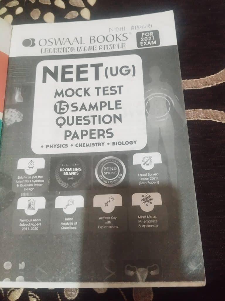 Neet previous year papers