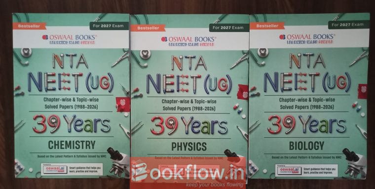 Oswaal NEET39’years chapter and topic wise pyqs