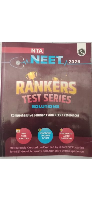 PW NTA NEET ranker test series