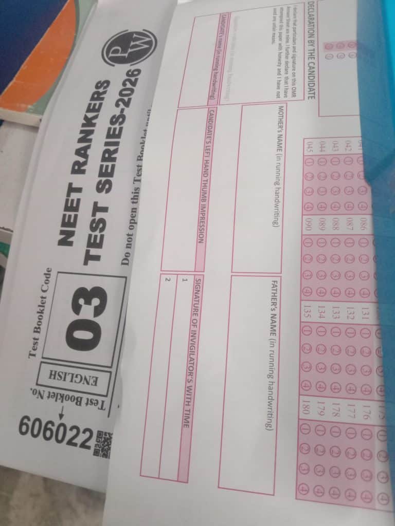 PW NTA NEET ranker test series photo 3