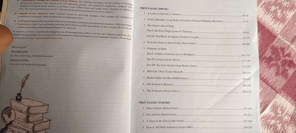 English Literature lexicon class 10 mudha jain and photo 3