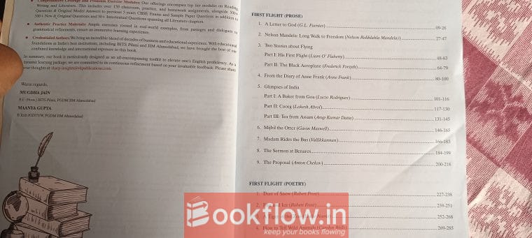 English Literature lexicon class 10 mudha jain and