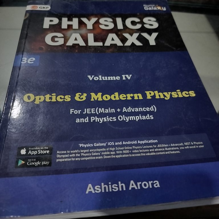 Physics galaxy volume 4 optics and modern physics