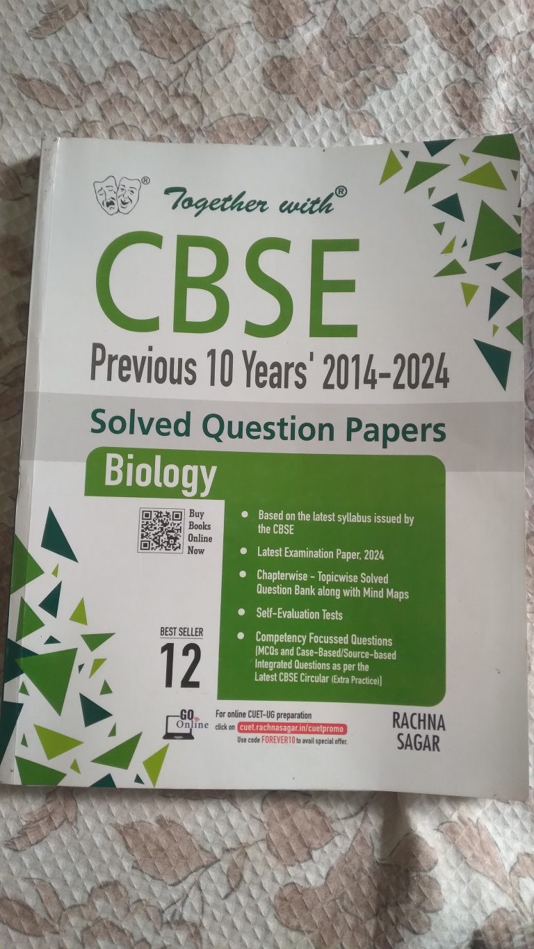 Together with CBSE previous year questions biology