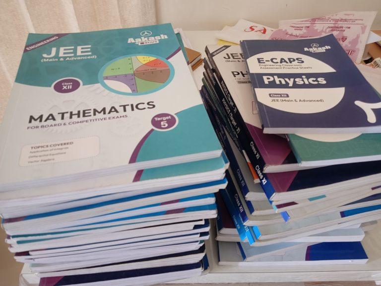 Complete Aakash JEE Study Material Set (PCM)