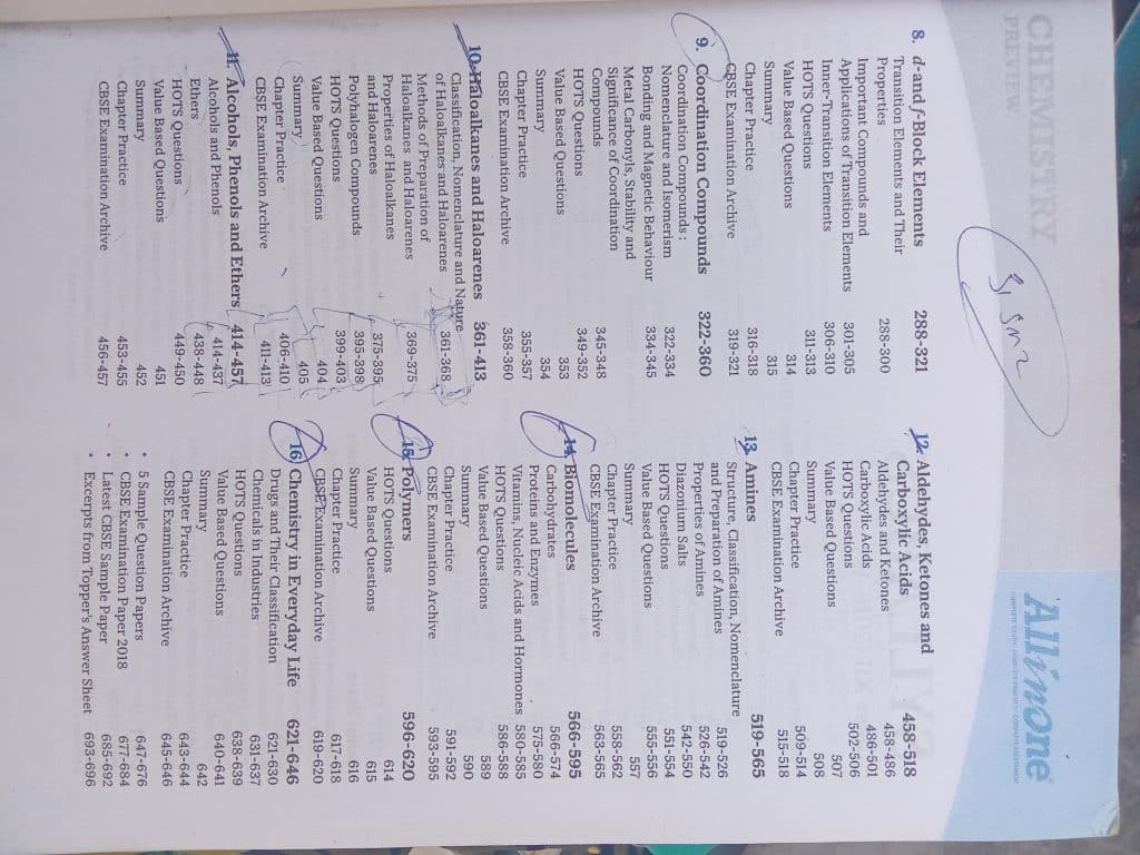 All in one Chemistry CBSE Class 12th photo 3