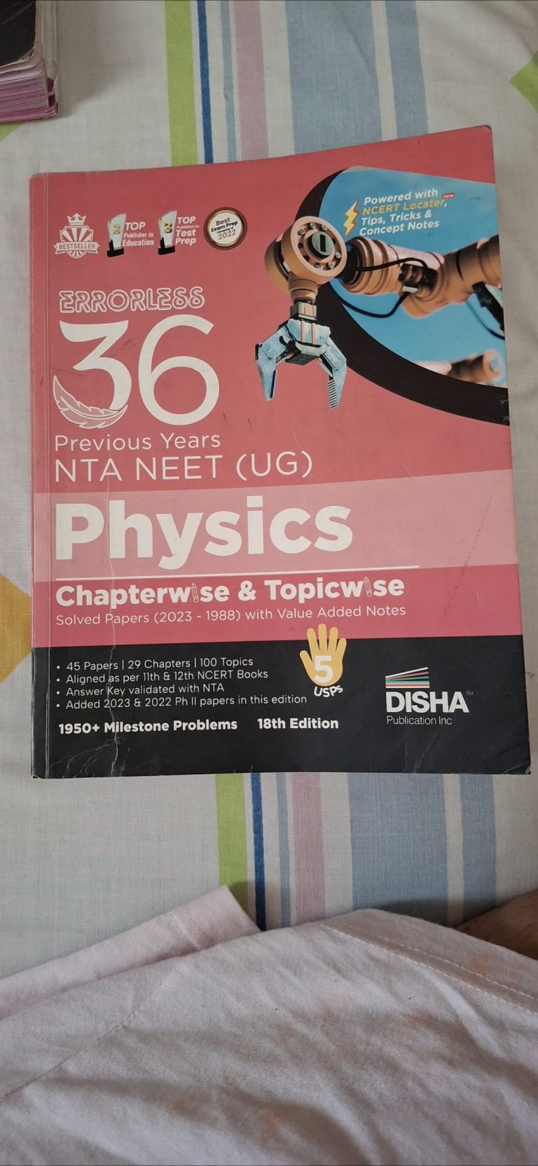 errorless 36 previous years neet ug physics