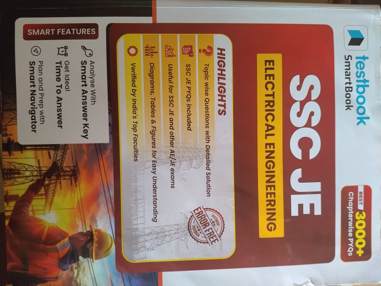 SSC JE IN electrical