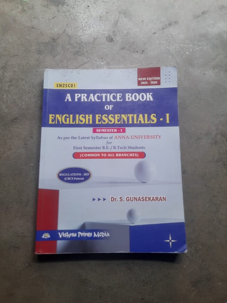 A Practice Book Of English Essentials – 1