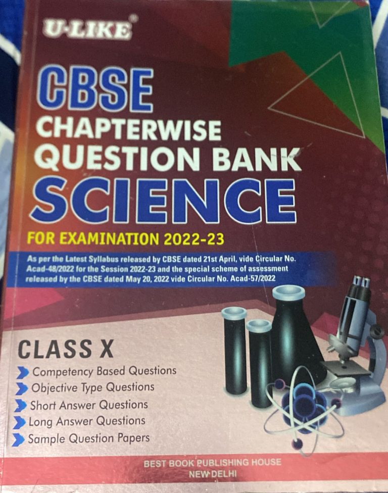 CBSE Class 10 Science Chapterwise Question Bank