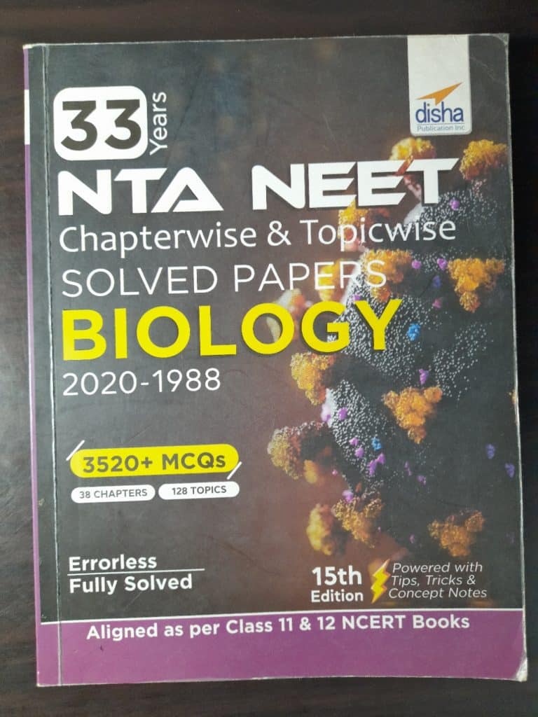 Nta NEET 33 Years Solved Papers Biology