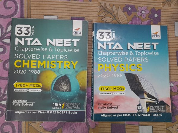 33 Years Nta NEET Solved Papers Physics & Chemist