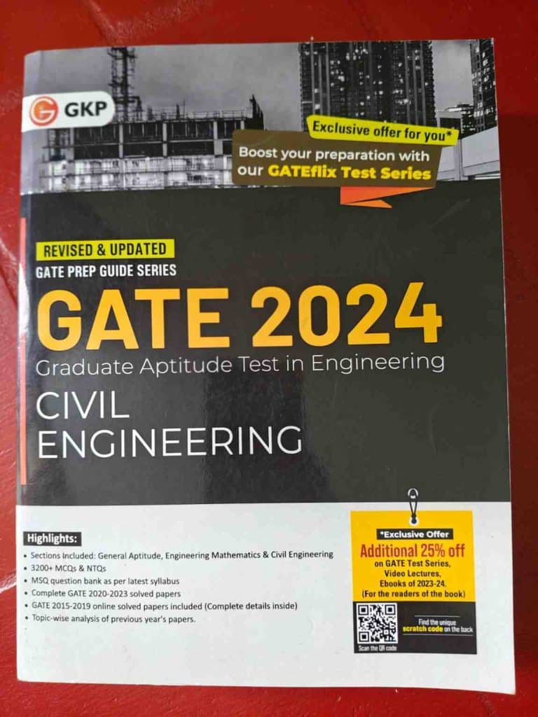 Gate 2024 civil engineering