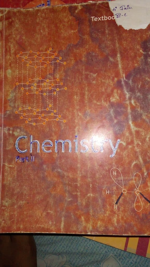 Class 12 CBSE Chemistry Book photo 2